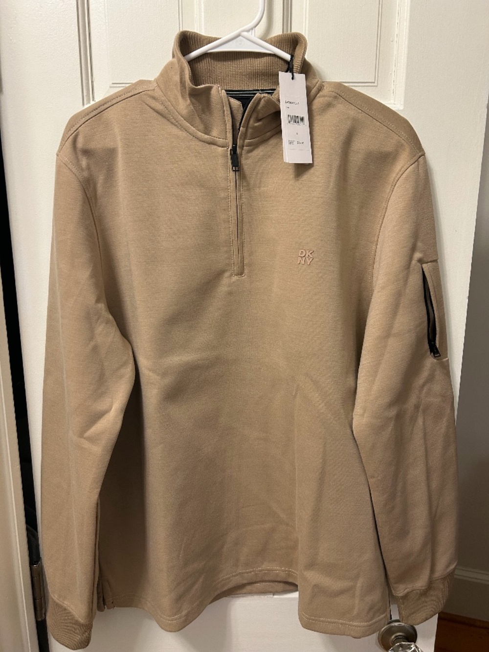 DKNY Quarter Zip Pullover